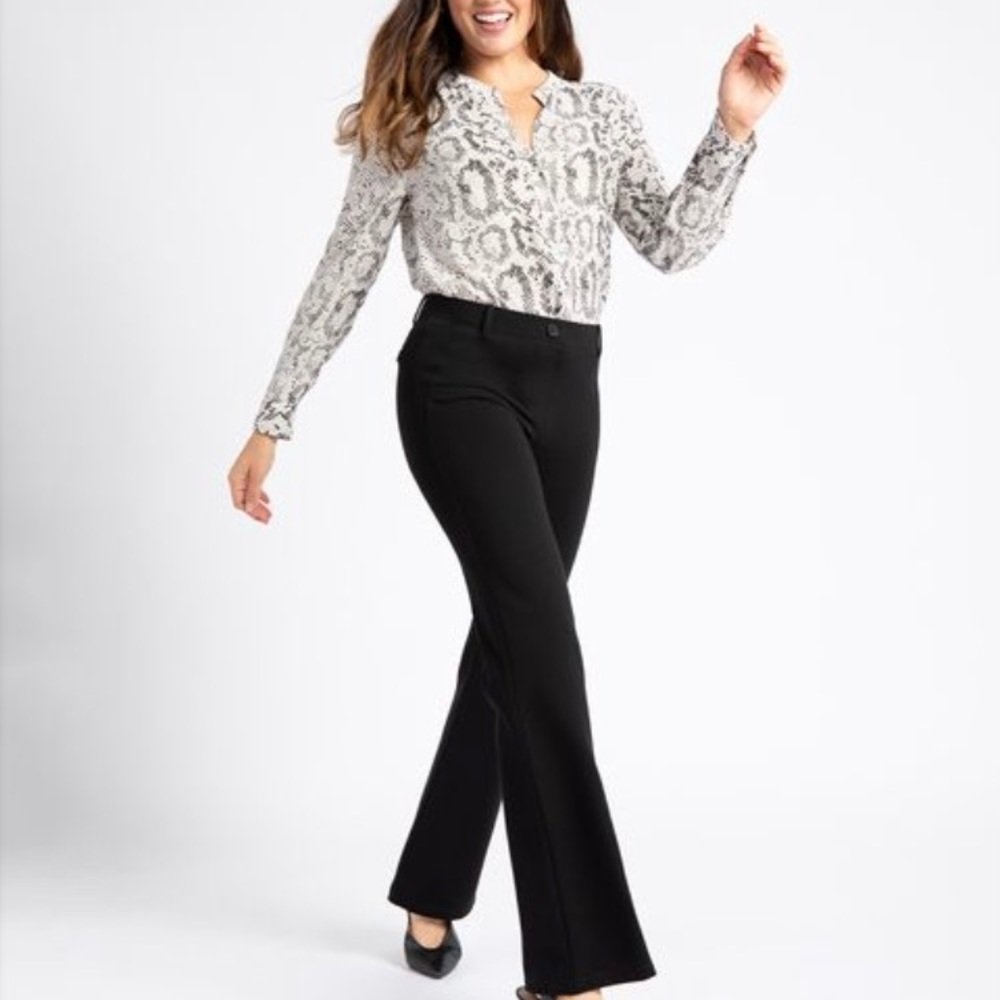 New Betabrand Dress Yoga pants black